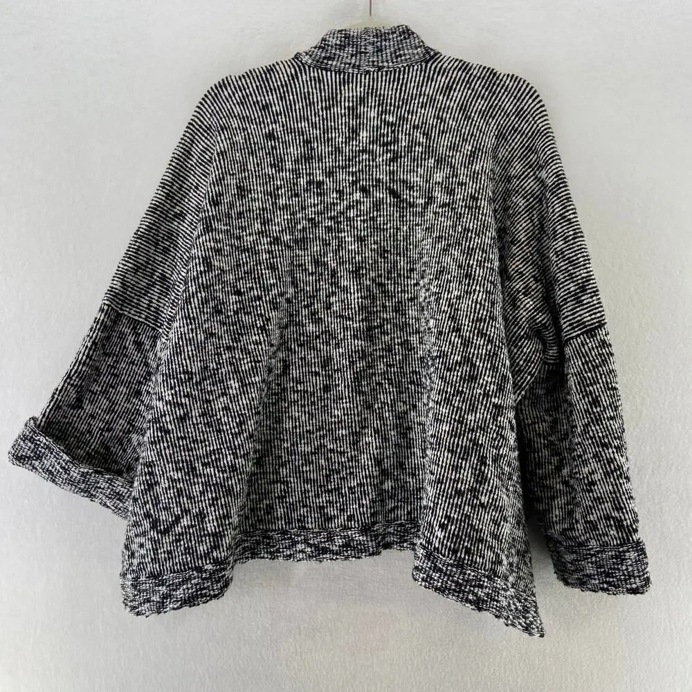 Lauren Manoogian Open Front Cardigan Sweater One Size - Picture 4 of 4